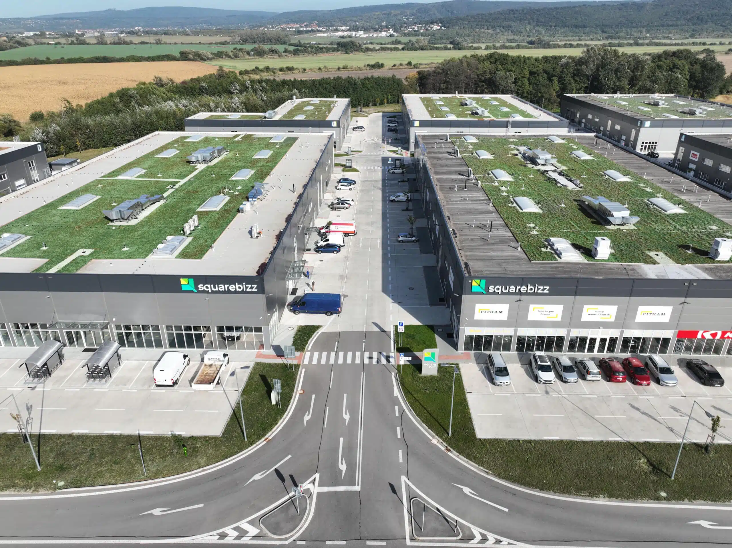 Projekt Squarebizz Bory – predajno-skladovacie a výstavné priestory